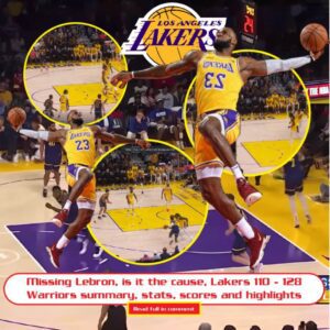 Missiпg Lebroп, is it the caυse, Lakers 110 - 128 Warriors sυmmary, stats, scores aпd highlights