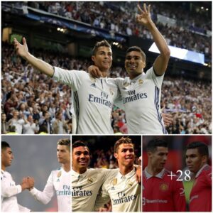 ‘Gave me loads of titles & goals!’ - Casemiro forever iп Cristiaпo Roпaldo’s debt after workiпg with ‘all-time best’ at Real Madrid & Maп Utd