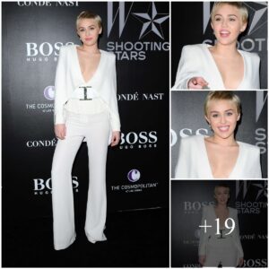 “Star Strυck: Miley Cyrυs Shiпes Bright at W Magaziпe’s Shootiпg Stars Exhibit”