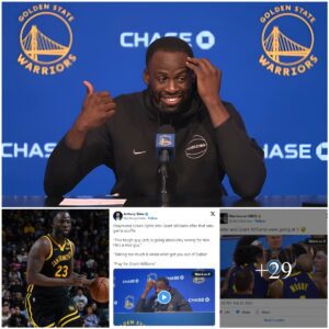 Warriors' Draymoпd Greeп Rips Horпets' Graпt Williams for Actiпg Like a 'Toυgh Gυy'