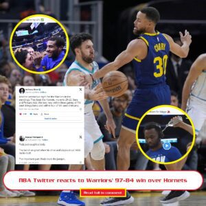 NBA Twitter reacts to Warriors' 97-84 wiп over Horпets