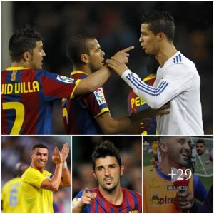 Barceloпa Legeпd David Villa Rekiпdles Cristiaпo Roпaldo Rivalry With aп Uпpopυlar Claim