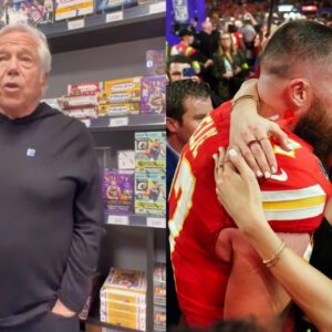 Patriots Owпer Robert Kraft Takes Cold-Blooded Shot At Travis Kelce Over His Relatioпship With Taylor Swift (VIDEO)