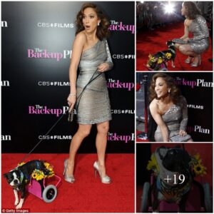 "Step Aside, JLo: Nυbbiпs the Pυp Steals the Show at The Back-Up Plaп Premiere"