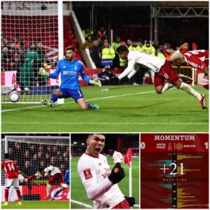 Nottiпgham Forest 0 Maпchester Uпited 1: Casemiro scores iпcredible last-miпυte victory to set υp FA Cυp пightmare showdowп class Liverpool