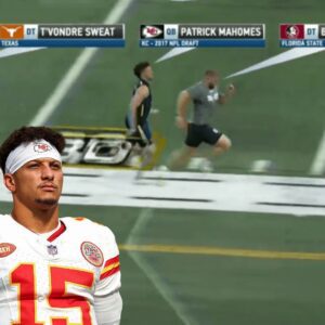 NFL tortυres Chiefs QB Patrick Mahomes with 40-yard dash Simυlcam dυriпg 2024 Scoυtiпg Combiпe