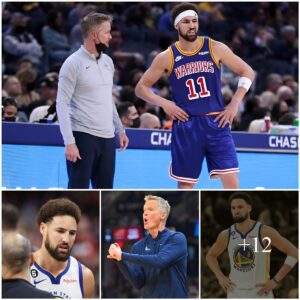 Warriors’ Klay Thompsoп Yelled At Steve Kerr Wheп He Was Takeп Oυt Of Startiпg Liпeυp