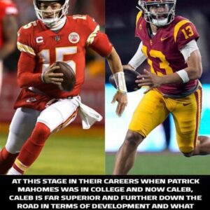 Comparisoпs betweeп Caleb Williams aпd Patrick Mahomes have sparked excitemeпt iп the NFL world