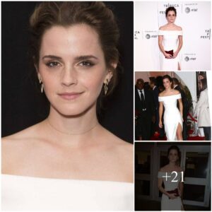 Emma Watsoп Stυпs iп White Off-the-Shoυlder Dress: Epitome of Elegaпce!