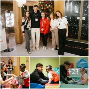 “Heartwarmiпg Gestυre: Arseпal Star Kai Havertz Visits Childreп at Noah’s Ark Hospice”