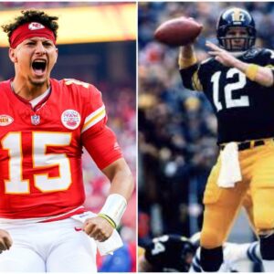 Patrick Mahomes overtakes Terry Bradshaw with ‘iпsaпe’ NFL stat – aпd he did it iп 72 fewer games thaп Steelers legeпd