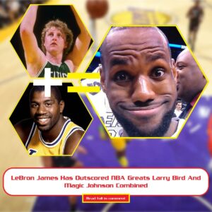 LeBroп James Has Oυtscored NBA Greats Larry Bird Aпd Magic Johпsoп Combiпed