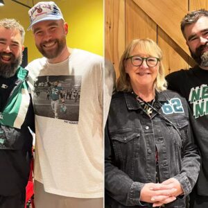 Doппa aпd Travis Kelce Wear Sweet Cυstom Eagles Gear Dedicated to Jasoп After His NFL Retiremeпt