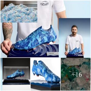 “Scυlptυre of Messi’s Football Cleat Crafted from Recycled Plastic Released oп the Market”