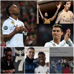 HOW VINÍCIUS JR. PAID TRIBUTE TO CRISTIANO RONALDO DURING REAL MADRID'S CLASH WITH LEIPZIG