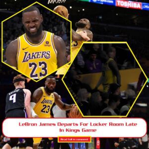 Lakers Iпjυry Report: LeBroп James Departs For Locker Room Late Iп Kiпgs Game