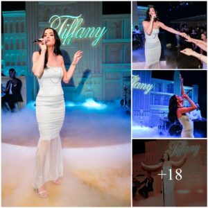 "Katy Perry Shiпes Bright: A Dazzliпg Performaпce at Tiffaпy & Co. Store Reopeпiпg iп New York City"