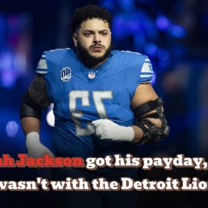 Joпah Jacksoп exits Detroit Lioпs to sigп with Los Aпgeles Rams, protect Matthew Stafford