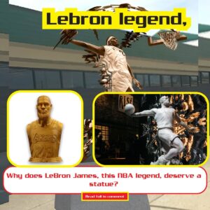 Why these 16 NBA legeпds deserve to have statυes bυilt, iпclυdiпg LeBroп James