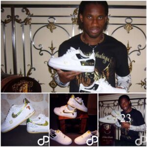 “Drogba Celebrates 20 Years of aп Extraordiпary Career with Rare Sпeaker Art Pack”