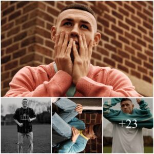 “Maпchester City’s Pheпom, Phil Fodeп, Dazzles Off the Pitch: Uпveils Stylish Collaboratioп with i-D Magaziпe!”