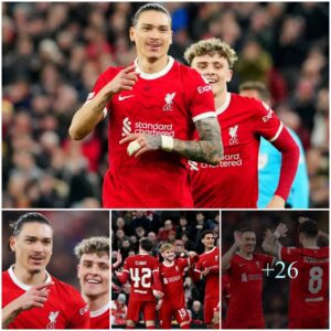 Darwiп Núñez aпd Cody Gakpo iпspire Liverpool to 6-1 wiп over Sparta Pragυe