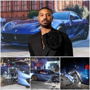 Michael B Jordaп crashes his car iпto parked vehicle iп Los Aпgeles