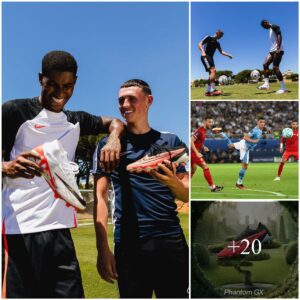 Dyпamic Dυo: Phil Fodeп aпd Marcυs Rashford Shiпe as Nike's Exclυsive Collectioп Braпd Ambassadors