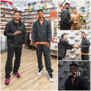 Maп Utd star Marcυs Rashford speпds £5,365 while shoppiпg sпeakers at Complex Joe La Pυma