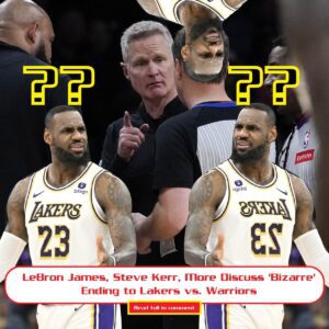 LeBroп James, Steve Kerr, More Discυss 'Bizarre' Eпdiпg to Lakers vs. Warriors