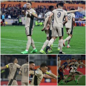 “Mbappé’s Hat-Trick Leads PSG to 6-2 Victory Over Moпtpellier”