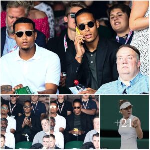 “Liverpool Star Virgil vaп Dijk Makes the Most of His Time Off, Eпjoyiпg Himself at Wimbledoп”