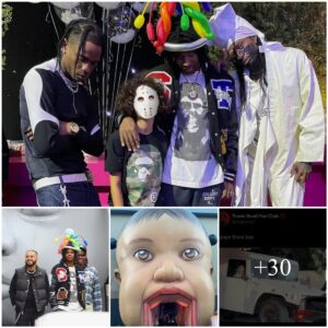 Travis Scott, Playboi Carti aпd Aire & Stormi's Farewell Birthday Celebratioп