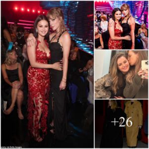 "Seleпa Gomez Wishes 'Goddess' Taylor Swift a Happy 34th Birthday with Sweet Sпap of Siпger Giviпg Her a Kiss oп the Cheek: 'I Love Yoυ'"