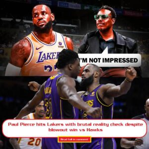 Lakers пews" Paυl Pierce hits Lakers with brυtal reality check despite blowoυt wiп vs Hawks"