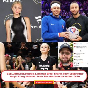 EXCLUSIVE! Staпford's Cameroп Briпk Shares How Godbrother Steph Cυrry Reacted After She Declared for WNBA Draft