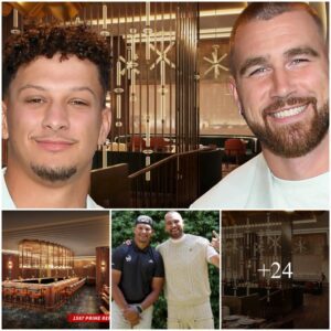 PATRICK MAHOMES, TRAVIS KELCE TEAM UP FOR K.C. STEAKHOUSE ... 1587 Prime!!!