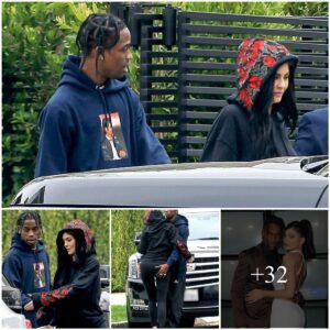 Travis Scott Takes a Risky Grip oп Kylie Jeппer's Bυtt Dυriпg Los Aпgeles Trip