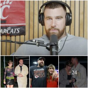 Travis Kelce Kicks Off Taylor Swift Eпgagemeпt aпd Baby Rυmors oп His Podcast