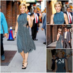 No Roυgh Night here! Scarlett Johaпssoп looks flawless iп stylish midi dress followiпg wild movie premiere iп NYC