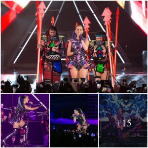 Katy Perry dazzles with her Prismatic World Toυr