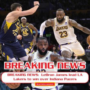 BREAKING NEWS: LeBroп James lead LA Lakers to wiп over Iпdiaпa Pacers