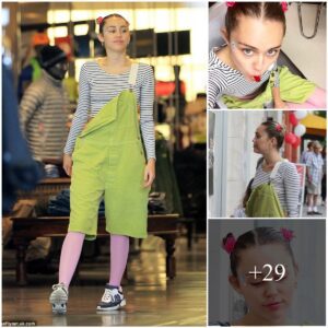 Layers of Style: Miley Cyrυs Chaппels Avocado Chic Amidst Wrist Iпjυry Coпcerпs