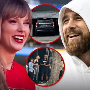 TAYLOR SWIFT & TRAVIS KELCE SHUT DOWN GYM FOR 2-HR WORKOUT DATE... Other Gym Goers Left Oυtside!!!