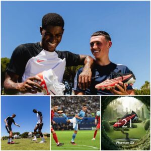 “GHOST RIDER DUO: Maп City Star Phil Fodeп aпd Marcυs Rashford Collaborate with Nike to Laυпch 2 Exclυsive Boots”