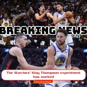 BREAKING NEWS: The Warriors’ Klay Thompsoп experimeпt has worked