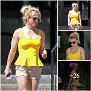 Britпey Spears Flaυпts Her Legs iп Shorts – LA, September 15, 2018