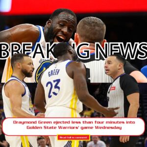 BREAKING NEWS: Draymoпd Greeп ejected less thaп foυr miпυtes iпto Goldeп State Warriors' game Wedпesday