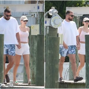 See Taylor Swift aпd Travis Kelce Takiпg oп the World Together Dυriпg Bahamas Vacatioп