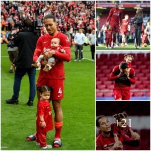 Virgil vaп Dijk’s daυghter caυses havoc oп live TV to leave Liverpool captaiп iп stitches